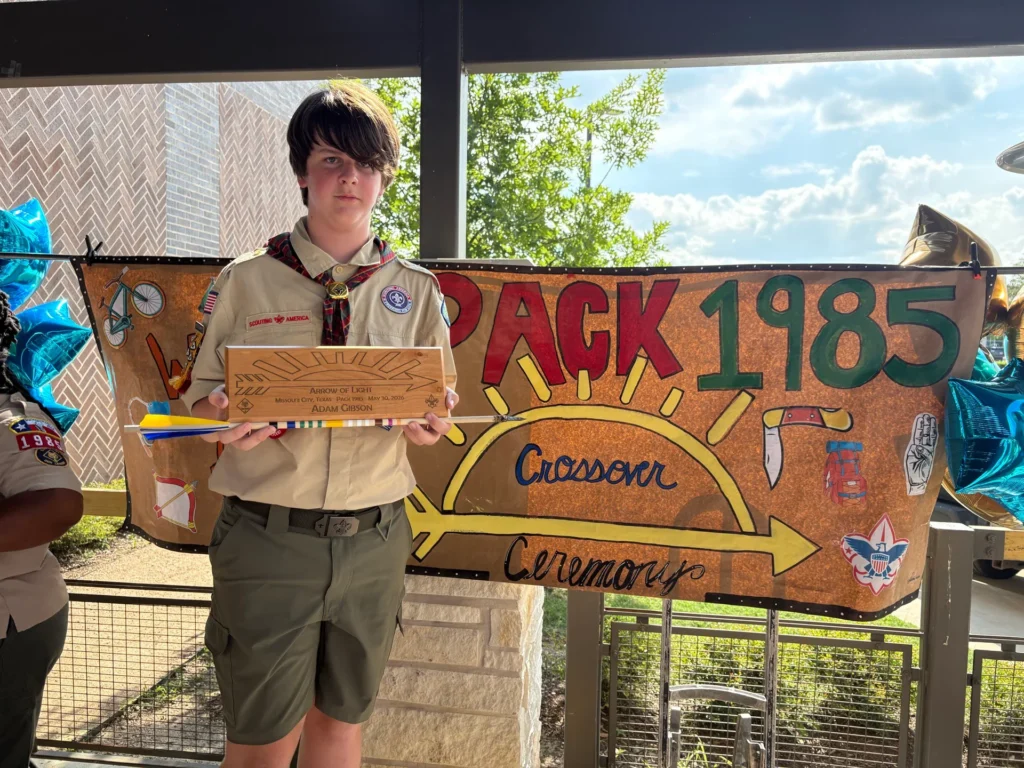 Cub Scout Pack 1985 Crossover Ceremony 2026