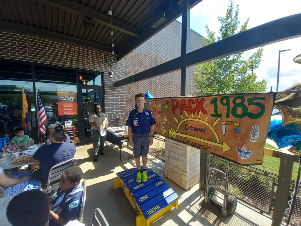 Cub Scout Pack 1985 Crossover Ceremony 2026