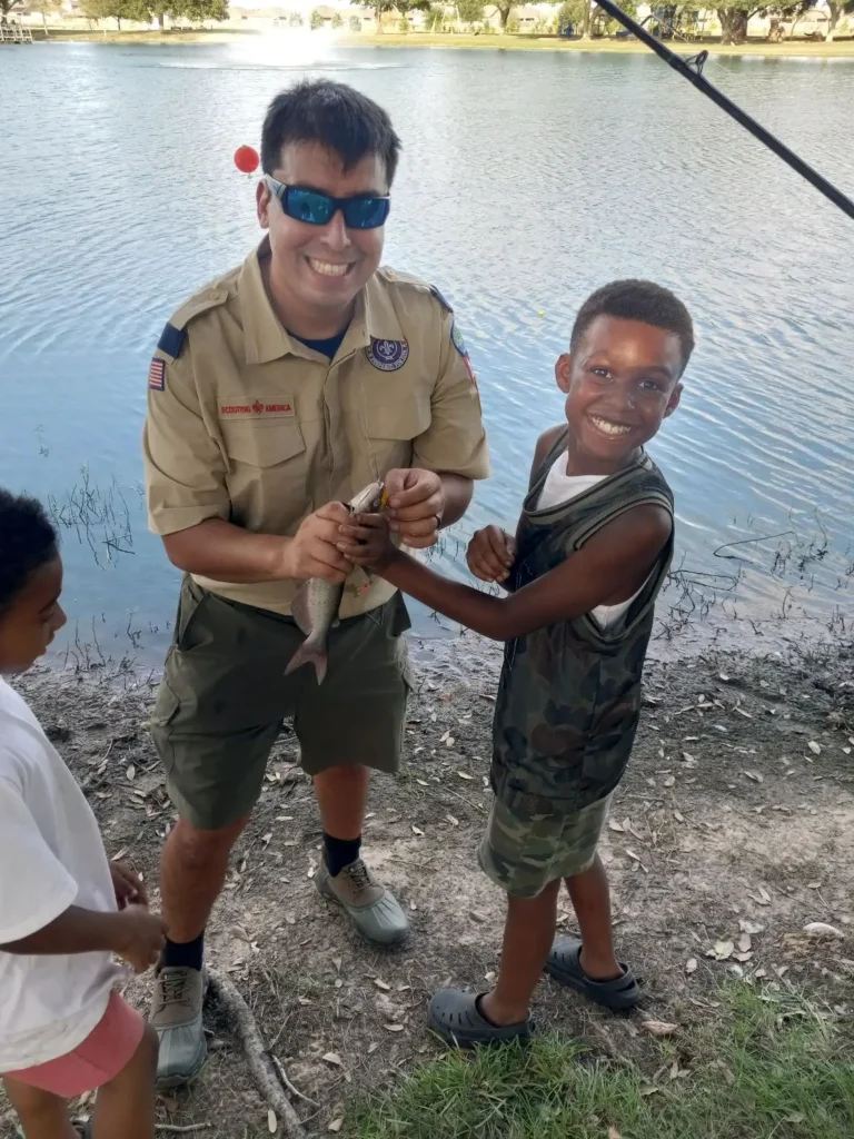 cub scouts fishing outing Aug 2026