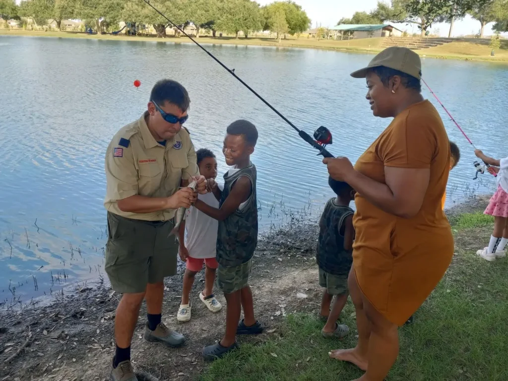 cub scouts fishing outing Aug 2026